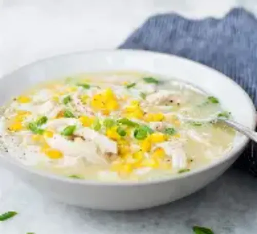 SWEET CORN CHICKEN SOUP